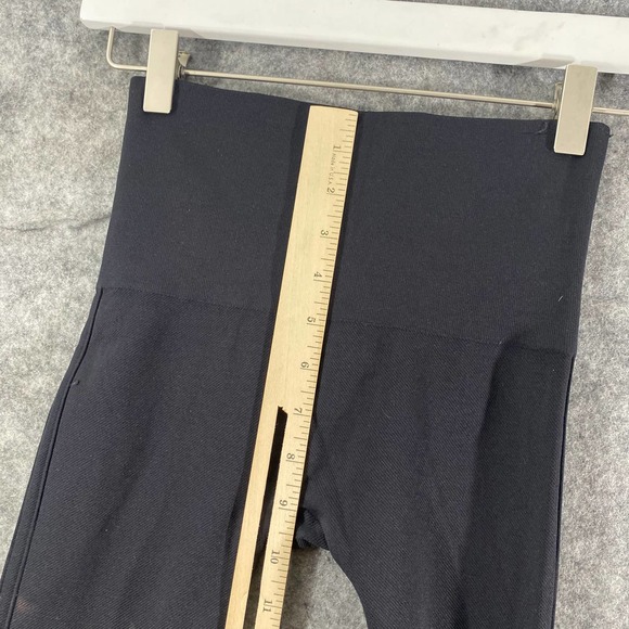 SPANX Leggings Small Black Crop Seamless Look at Me Now High Rise Shapewear - Picture 7 of 11